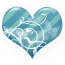 Heart blue Icon