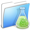 Aqua Smooth Folder Experiments copy Icon