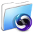 Aqua Smooth Folder Themes icon