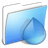 Aqua Smooth Folder Torrents icon