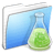 Aqua Stripped Folder Experiments copy icon