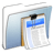 Graphite Smooth Folder Documents icon