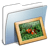 Graphite Smooth Folder Pictures icon