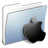 Graphite Stripped Folder Apple icon