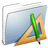 Graphite Stripped Folder Applications icon