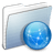 Graphite Stripped Folder Sites icon