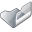 Folder grey open Icon 32x32px