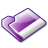 folder violet icon