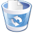 trashcan full icon