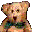 teddy bear 23 icon