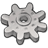 Light Grey Gear icon