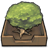 Tree in an inbox icon