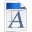Sistema Fuente Icon 32x32px