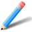 Lapiz azul icon