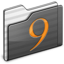 Classic Folder black Icon
