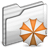 Backup Folder white icon