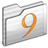 Classic Folder white icon