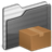 Download Folder black icon