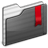 Favorites Folder black icon