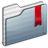 Favorites Folder graphite icon