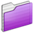 Folder purple icon
