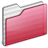 Folder red icon