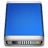 Internal Drive blue icon