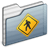 Public Folder graphite icon