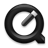 QuickTimePlayer Black icon