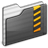 Security Folder black icon