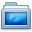 Blue Desktop Icon 32x32px