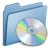 Blue CD icon