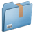 Blue Downloads icon