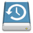 Blue External Drive Backup icon