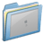 Blue Login icon
