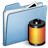 Blue Photo film icon
