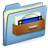 Blue Stock icon