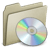 Lightbrown CD icon