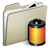 Lightbrown Photo film icon