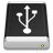 Drive Black USB icon