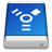 Drive Blue FireWire icon