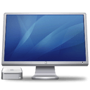 Cinema Display Macmini blue Icon