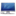 Cinema Display Macmini blue Icon 16x16px
