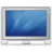 Cinema Display old front blue icon