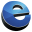 HP Explorer Blue Icon 32x32px