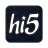 hi5 square 2 icon