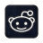 reddit square icon