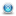 Glossy 3d blue delete Icon 16x16px