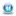 Glossy 3d blue orbs2 056 Icon 16x16px