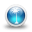 Glossy 3d blue orbs2 032 Icon 32x32px